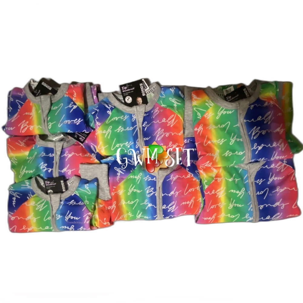 Bonds Wondersuit Pride Grow With Me Set